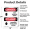 Signmission Safety Culture Sign, 18 in Width, Aluminum, Rectangle, Bilingual OS-2PACK-DS-A-1824-VS-1448 - alternate 3